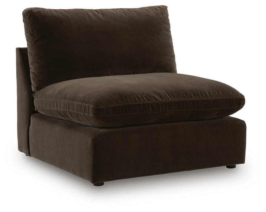 Maxton Heights - Armless Chair - Bittersweet - Simple Home Plus