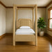 Salina - Velvet Upholstered Bed - Simple Home Plus