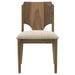 Crestmore - Dining Chair Upholstered Seat (Set of 2) - Walnut - Simple Home Plus