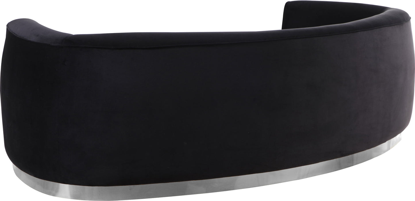 Julian - Sofa with Chrome Base - Simple Home Plus