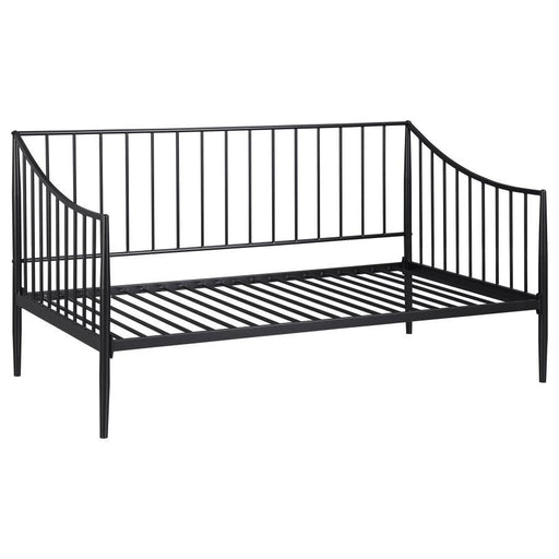 Newbury - Metal Twin Daybed Bed Frame - Matte Black - Simple Home Plus