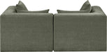 Stellar - 2 Piece 76" Upholstered Modular Loveseat - Simple Home Plus