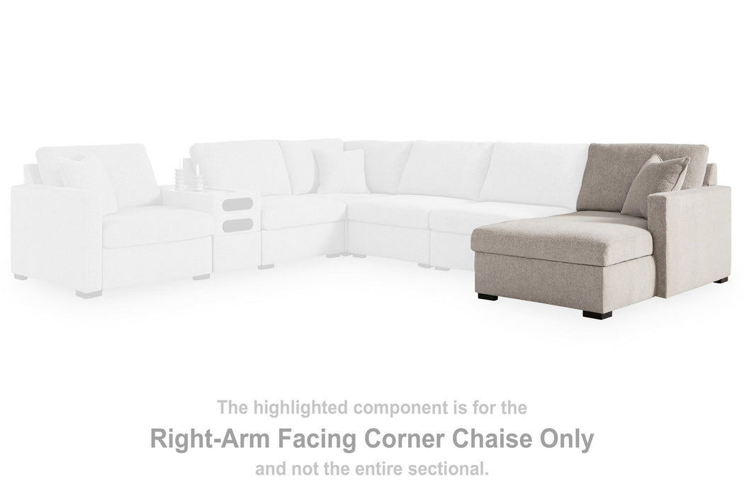 ModMax Luxe - RAF Corner Chaise - Flint - Simple Home Plus