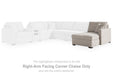 ModMax Luxe - RAF Corner Chaise - Flint - Simple Home Plus