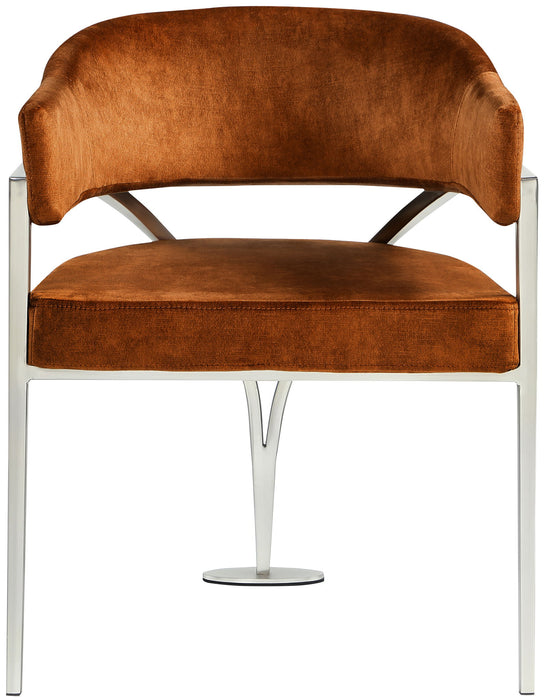 Madelyn - Dining Chair (Set of 2) - Brushed Chrome - Simple Home Plus