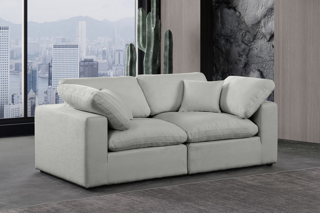 Comfy - Linen Modular Sofa 2 Seats - Simple Home Plus