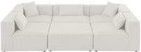 Cube - Linen 6 Piece Modular Sectional - Simple Home Plus