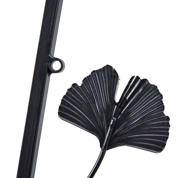 Golden Gingko Leaves - Wall Decor (Set of 3) - Black / Gold - Simple Home Plus