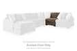 Camellia-Court - Armless Chair - Coffee - Simple Home Plus