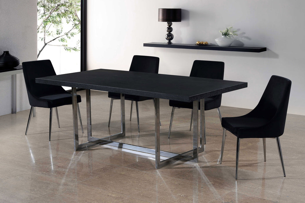 Karina - Dining Chair with Chrome Legs (Set of 2) - Simple Home Plus