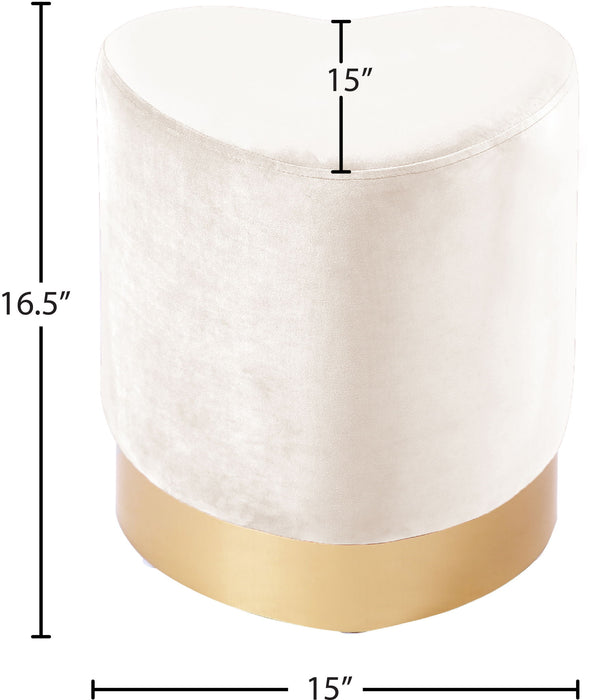 Heart - Stool Ottoman - Simple Home Plus