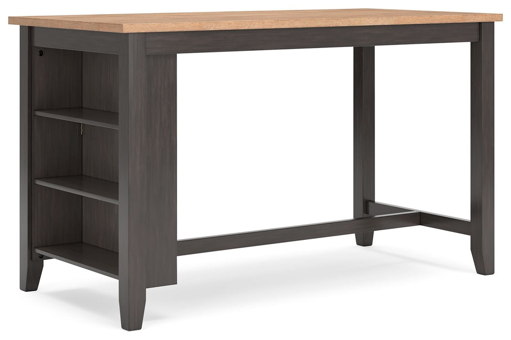 Gesthaven - Rectangular Dining Room Counter Table - Simple Home Plus