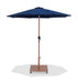 Fiji - Aluminum Patio Umbrella With Square Teak Base - Simple Home Plus