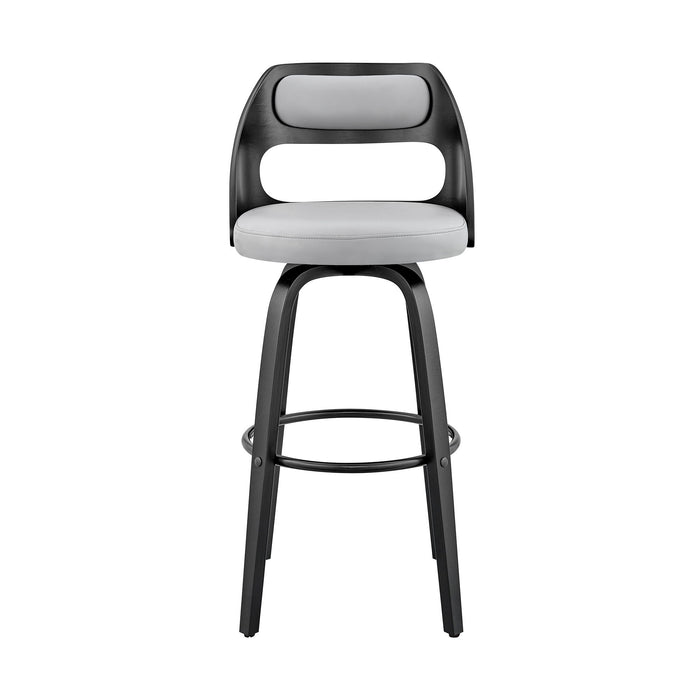 Julius - Wood Bar Stool - Simple Home Plus