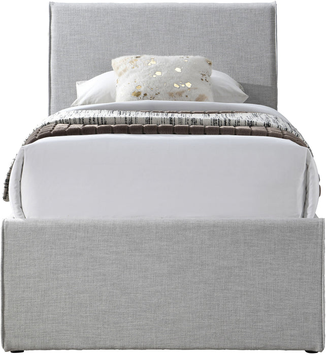 Myles - Linen Twin Trundle Bed - Simple Home Plus