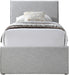 Myles - Linen Twin Trundle Bed - Simple Home Plus
