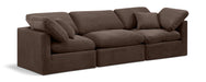 Indulge - Velvet 3 Seat Modular Sofa - Simple Home Plus