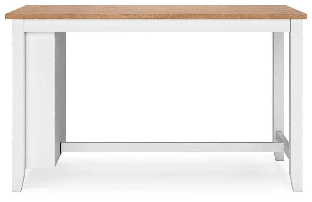 Gesthaven - Rectangular Dining Room Counter Table - Simple Home Plus