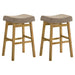 Lenon - Modern Farmhouse Wood Bar Height Kitchen Bar Stool - Simple Home Plus