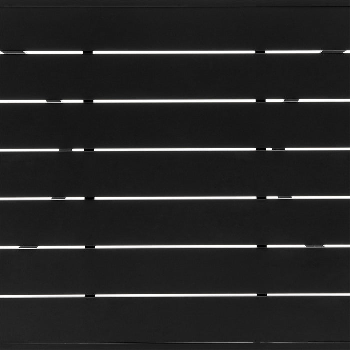 Alegria - Aluminum Outdoor Coffee Table - Black - Simple Home Plus