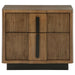 Terrace - 2-Drawer Nightstand Bedside Table - Ash Brown - Simple Home Plus