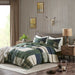 Mill Creek - Oversized Quilt Set - Green - Simple Home Plus
