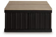 Rylandyn - Lift Top Cocktail Table - Black / Light Brown - Simple Home Plus