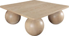 Fitch - Oak Veneer Coffee Table - 4 Legs - Simple Home Plus