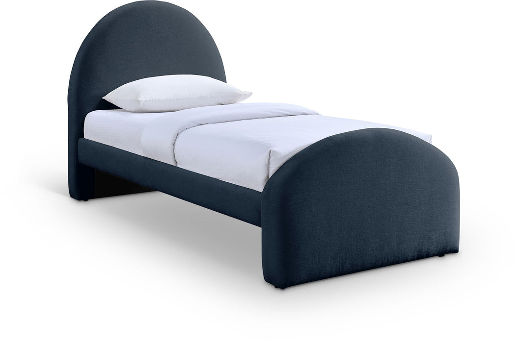 Andaz - Chenille Fabric Upholstered Bed - Simple Home Plus