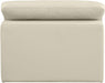 Comfy - Faux Leather Armless Chair - Simple Home Plus