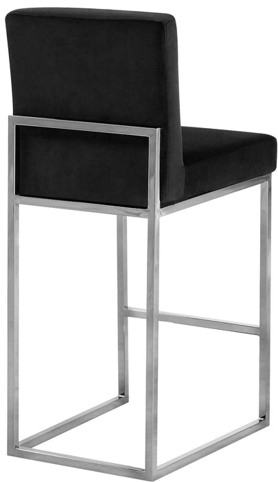 Giselle - Stool with Chrome Legs - Simple Home Plus