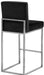 Giselle - Stool with Chrome Legs - Simple Home Plus