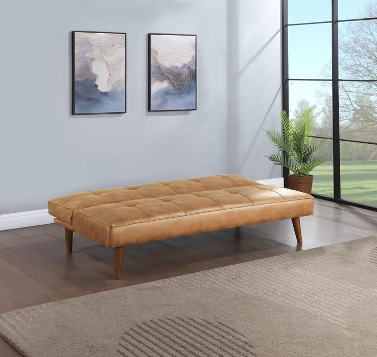 Jenson - Upholstered Tufted Convertible Sofa Bed - Simple Home Plus
