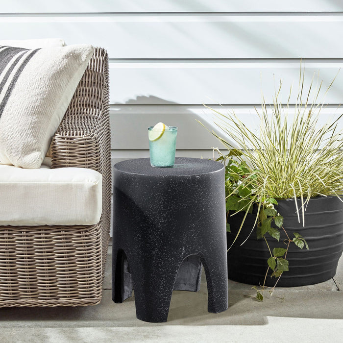 Foligno - Concrete End Table - Simple Home Plus