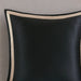 Odette - 8 Piece King Comforter Set - Black - Simple Home Plus