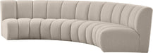 Infinity - 4 Piece Boucle Modular Sectional - Simple Home Plus