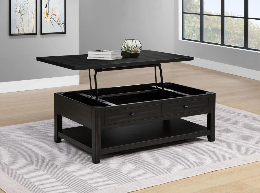 Payne - 48" Mobile Lift Top Coffee Table - Simple Home Plus