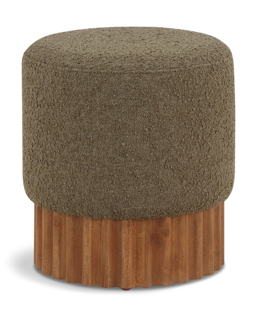 Veranda - Ottoman / Stool With Brown Base - Simple Home Plus