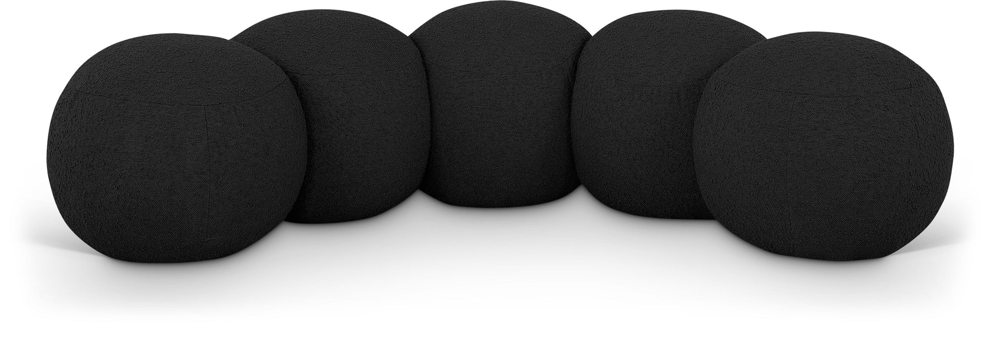 Apollo - Boucle Fabric Bench - Simple Home Plus