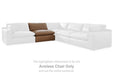 Emilia - Armless Chair - Caramel - Simple Home Plus