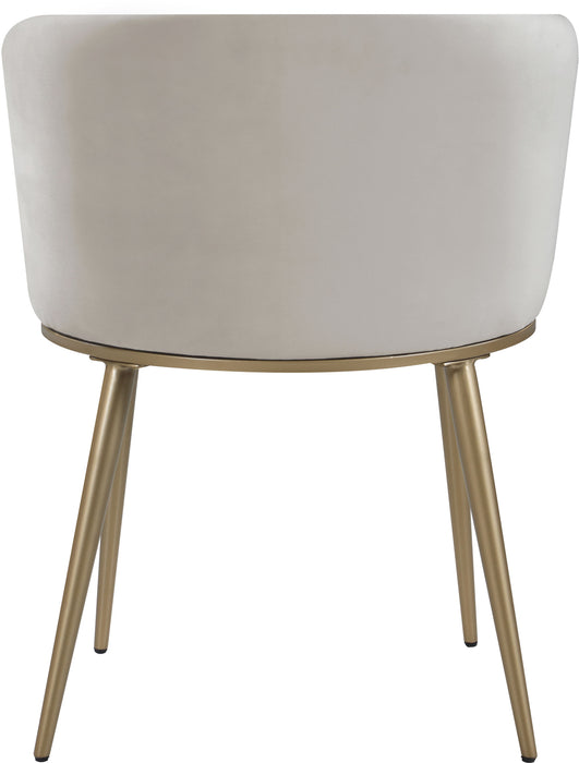 Skylar - Dining Chair with Gold Legs (Set of 2) - Simple Home Plus