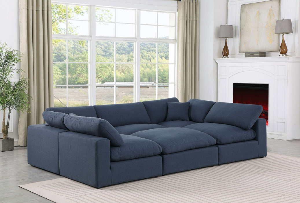 Comfy - 6 Piece Linen Sectional - Simple Home Plus