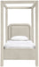 Salina - Velvet Upholstered Bed - Simple Home Plus