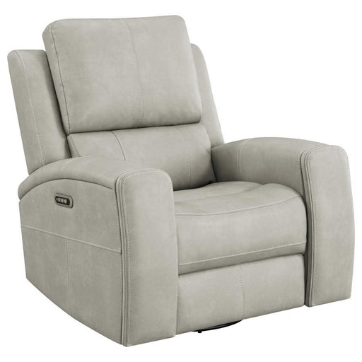 Brickston - Triple Power Swivel Glider Recliner - Simple Home Plus