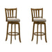 Wren - Modern Farmhouse Swivel Wood Bar Height Kitchen Bar Stool - Simple Home Plus