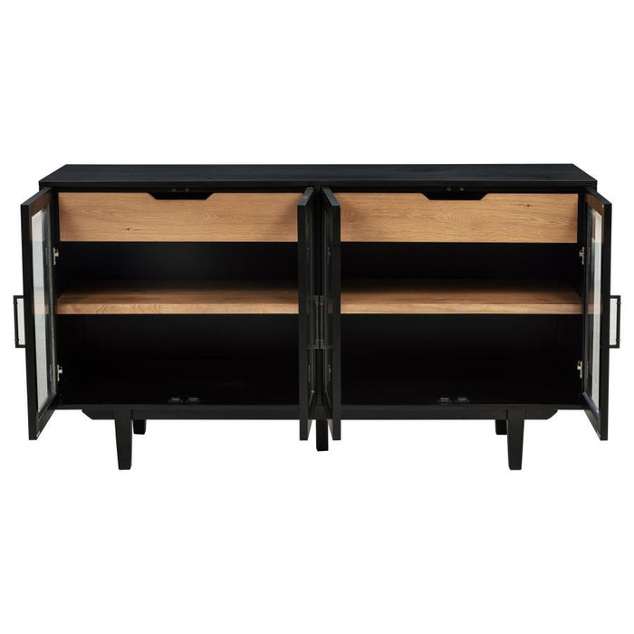 Middleton - 4-Door Sideboard Server With Dual Drawers - Simple Home Plus