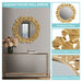 Eden - Foil Ginkgo Mirror - Gold - Simple Home Plus