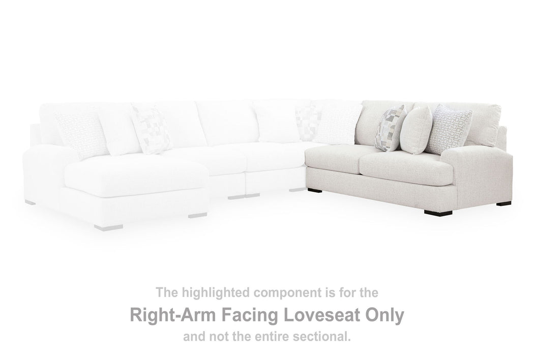 Misty-Lakes - RAF Loveseat - Chalk - Simple Home Plus