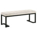 Mesa - Boucle Upholstered Tufted Accent Bench - Simple Home Plus