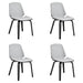 Brinley - Dining Room Accent Chair With Black Frame - Simple Home Plus